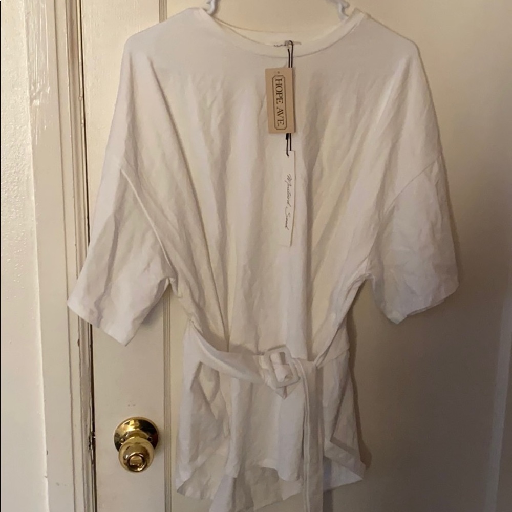 white belt top